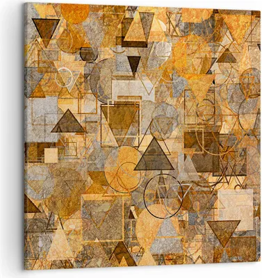 Produktbild von Bild auf Leinwand - Leinwandbild - Abstraktion modern - 50x50cm - Wand Bild - Wanddeko - Wandbilder - Leinwanddruck - Bilder - Kunstdruck - Wanddekoration - Leinwand bilder - Wandkunst - AC50x50-4021