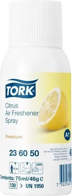 Produktbild von Tork 236050 Luchtverfrisser Citrus A1 12x75ml