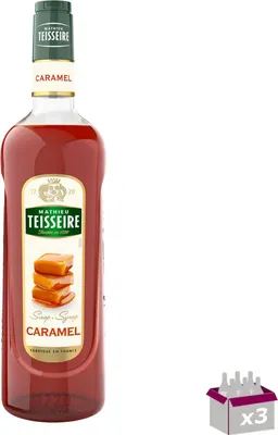 Produktbild von Los 3 - Teisseire - Karamellsirup - 1l