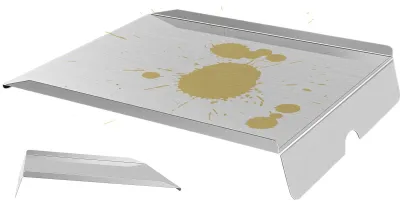 Image de Plaque de cuisson en acier inoxydable pour barbecue et grill