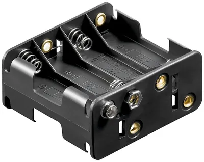 Productafbeelding van Goobay batterijhouder, 8 x Mignon, met drukknop aansluiting