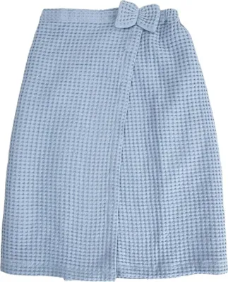 Obrázek produktu pro HOMLA VAFFEL modrý osuška s suchým zipem 145x75 cm