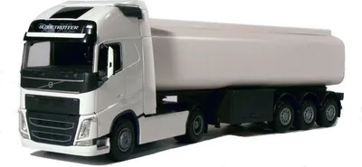 Zdjęcie produktu dla Emek 93002 Volvo FH4 XL ciągnik z naczepą cysterną - biały