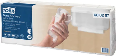 Produktbild Tork Xpress Multifold Handtücher H2 weiß extaweich Premium 7x100