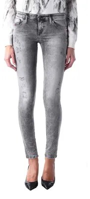 Produktbild von Diesel Skinzee-BK2 0854K Stretch Damen Jeans Hose Slim Skinny