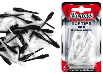 Image de Harrows - Fléchettes de rechange, lot de 30 MR2309 (taille unique) (blanc)