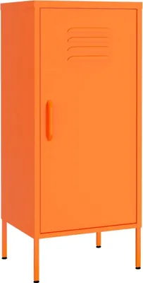 Image de vidaXL Armoire de stockage orange 42,5x35x101,5 cm Acier