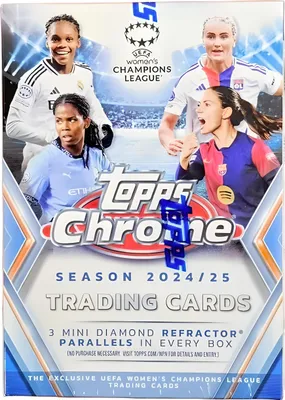Produktbild von Topps Chrome UEFA Women's Champions League 2024/25 - 1 Value Box