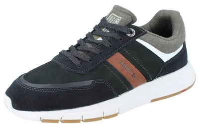 Produktbild von LLOYD Herren Sneaker schwarz grau braun Rauleder - Größe: 42