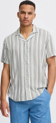 Produktbild von Blend BHShirt Herren Kurzarmhemd Herrenhemd Hemd mit Reverskragen Knöpfen Regular fit