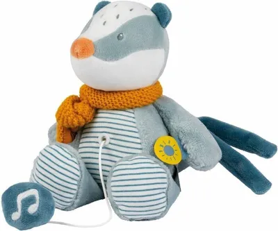 Image de Boîte à musique Nattou Mini « Felix le blaireau » (40552065)