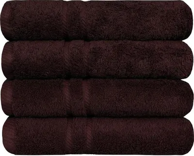 Obrázek produktu pro SCANquilt ručník COTTONA tmavě hnědá 100% česaná bavlna 50 x 100 cm