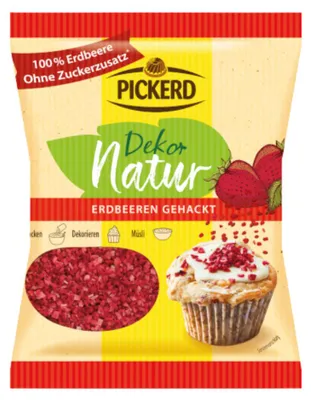 Produktbild von Erdbeeren gehackt PICK.    15g