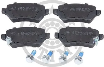 Produktbild von OPTIMAL Bremsbeläge Satz Hinten Bremsklötze für OPEL ZAFIRA B (A05) BP-12264