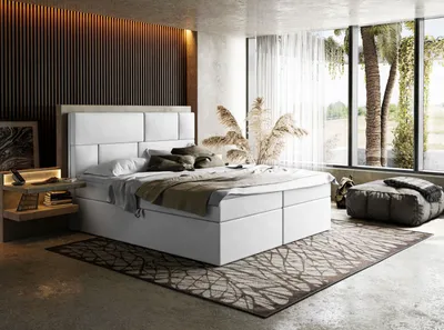 Produktbild von LUCY Kontinentalbett mit Taschenmatratze  180x200 cm Madryt 920 mit Topper