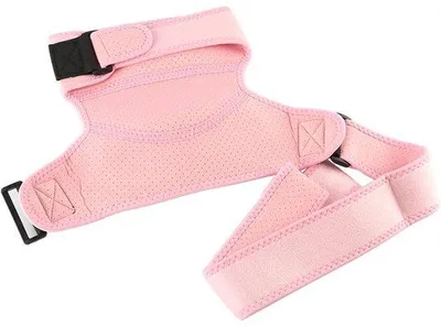 Productafbeelding van Schoudersteun, verstelbare slangentas, ademende schouderbanden, roze, 35 cm