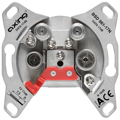 Produktbild von Axing BSD96117 4-Port Multimedia-Antennensteck