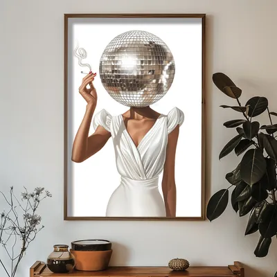 Image de Wallity, HUM081, tableau décoratif encadré en MDF, multicolore, 100 % MDF, 50 x 70 x 3,5 cm
