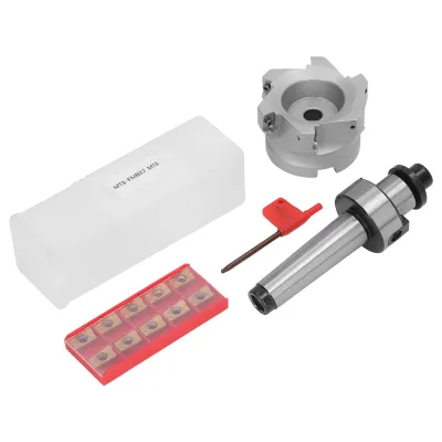 Zdjęcie produktu dla Zestaw oprawek frezarskich MT3 FMB27 Oprawka frezarska BAP 400R 80 27 6T z płytkami wymiennymi 1604APMT
