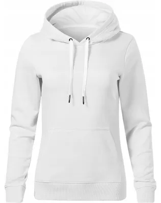 Image de Malfini - Sweat à capuche « Break » pour femme PP9693 (S) (blanc)