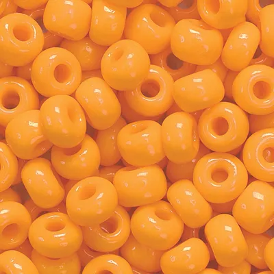 Produktbild von Rocailles 5 mm orange  VE=5x35g