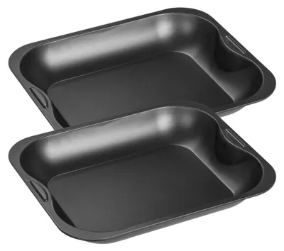 Image de Set de 2 plats four 28/23 cm en acier avec 2 ustensiles Zenker Special cooking