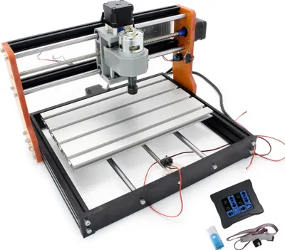 Obrázek produktu pro CNC fréza, 3-osé ovládání, pracovní plocha 30x18cm, přidat dotykový ovladač, bez laseru
