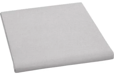 Produktbild von Baumwoll-Doppelbettlaken 230x240cm hellgrau