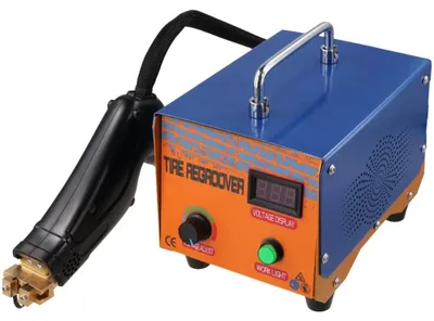 Produktbild von Reifenrillgerät - Reifennachschneider/Regroover - 1000 W - U/V- und rechtwinklige Rillen - Schneideset