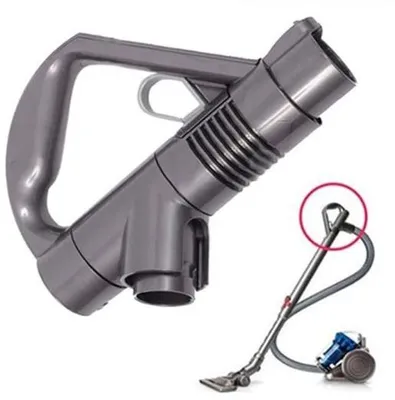 Obrázek produktu pro Náhradní rukojeť – ergonomický design – odolný materiál – příslušenství k vysavačům – vhodné pro vysavače s hadicí o průměru 19–29 mm