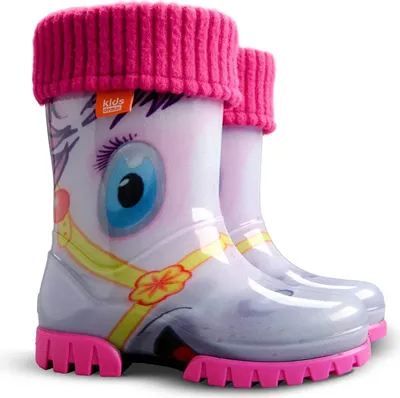 Zdjęcie produktu dla Demar Twister Lux HA buty / kalosze różowe z wkładką 34/35
