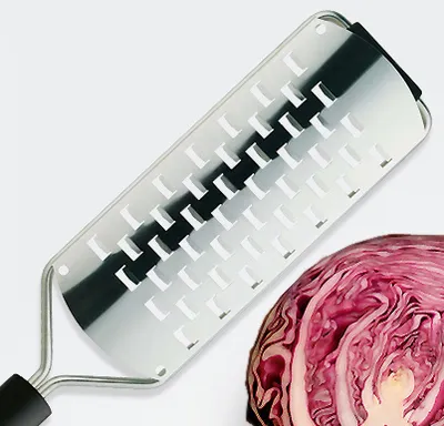 Produktbild von GSD 30035 Raspel mittel extra scharf / Edelstahl / Gemüseraspel / Reibe / Hobel / Küchenreibe
