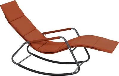Produktbild von SIENA GARDEN Schaukelliege mit Kissen Aliano red