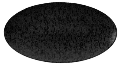 Image de Life Servierplatte ovale 33x18 cm Fashion Glamorous Black