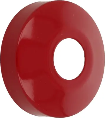 Produktbild von tecuro DESIGN-Hahnrosette (1/2 ) Ø 22 mm x Ø 61 mm x 20 mm - rot
