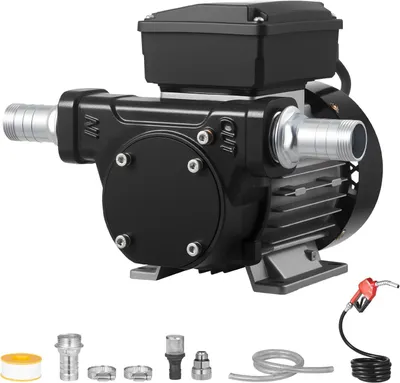Immagine prodotto di Pompa di trasferimento carburante - Pompa di trasferimento diesel - Pompa diesel - Pompa carburante - Pompa olio - 230 V, elettrica