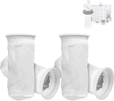 Obrázek produktu pro 4dílné náhradní nylonové filtry pro IBC, filtry na dešťovou vodu pro IBC, filtry na nádrže IBC, sada filtrů k víku nádrže DN75