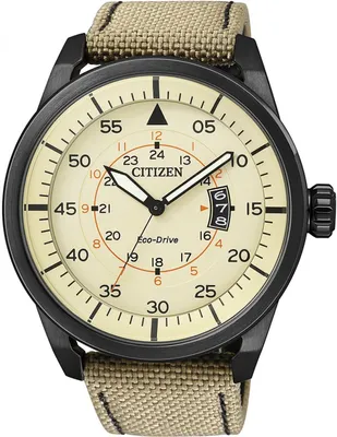 Zdjęcie produktu dla Zegarek mski Citizen XL Eco-Drive, sportowy, z paskiem tekstylnym, analogowy, z datownikiem, model AW1365-19P