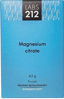 Obrázek produktu pro Labs212 Magnesium Citrate 63 g BI6345