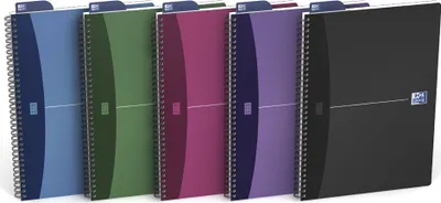 Zdjęcie produktu dla Oxford 100104869, Monochromatyczny, Niebieski, A5, Matowy, 90 g/m², Uniwersalne