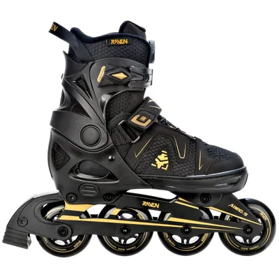 Produktbild von RAVEN Inlineskates Inliner Pulse PRO Gold verstellbar 40-43
