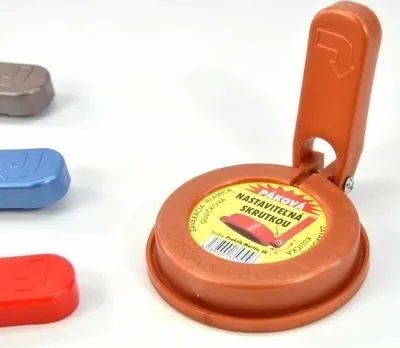Zdjęcie produktu dla Głowica do wekowania z kulką i dźwignią, 68 mm – różne wersje i kolory