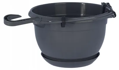 Produktbild von Form-Plastic Malta Hängeampel Grau 24 cm