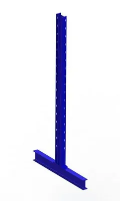 Produktbild von KR Ständer IPE 120 doppelseitig 2000 x 400 RAL 5010 kpl. Enzianblau multistrong L