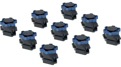 Immagine prodotto di Set Geberit pieds pour receveurs de douche en résine de pierre, jusqu'à 140 cm, pieds réglables en hauteur 6-12 cm, 554.952.00.1, 554.952.00.1