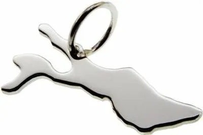 Produktbild von Bodensee Anhänger in massiv 925 Silber