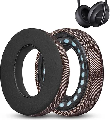 Produktbild von INF Schutzhülle für Bose 700 Kopfhörer - Schwarz & Orange Wabenmuster (2er-Pack)