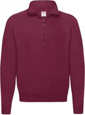 Immagine prodotto di Fruit of the Loom Felpa con zip classica per adulti PC3882 (L) (Borgogna)
