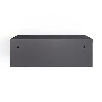 Produktbild von KOMTO Wandregal mit Schublade Anthrazit - Nachttisch Hängend Nachttisch Wandmontage Wandschublade Nachtschrank Hängend | Monaco 46 x 30 x 15 cm