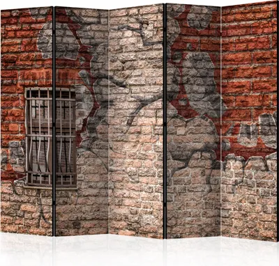 Obrázok produktu pre Jednostranný paraván City 225x172 cm 5-dielny béžový